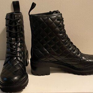 See By Chloe Jodie Black Leather Ankle Boots-Size 41 NIB